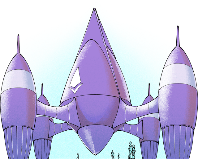 Illustration of a robot with a vault for a body, representing an Ethereum wallet.