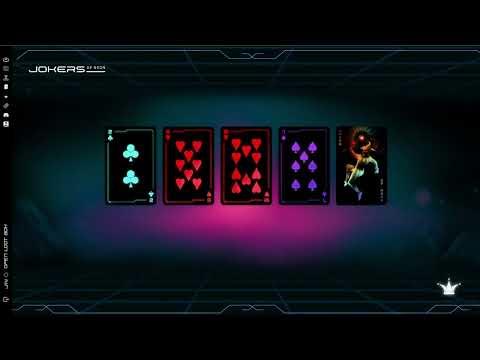 Jokers of Neon application banner showing the main interface